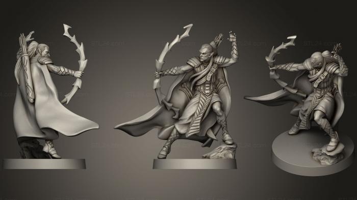 Figurines simple (Sword amp Sorcery1, STKPR_1250) 3D models for cnc